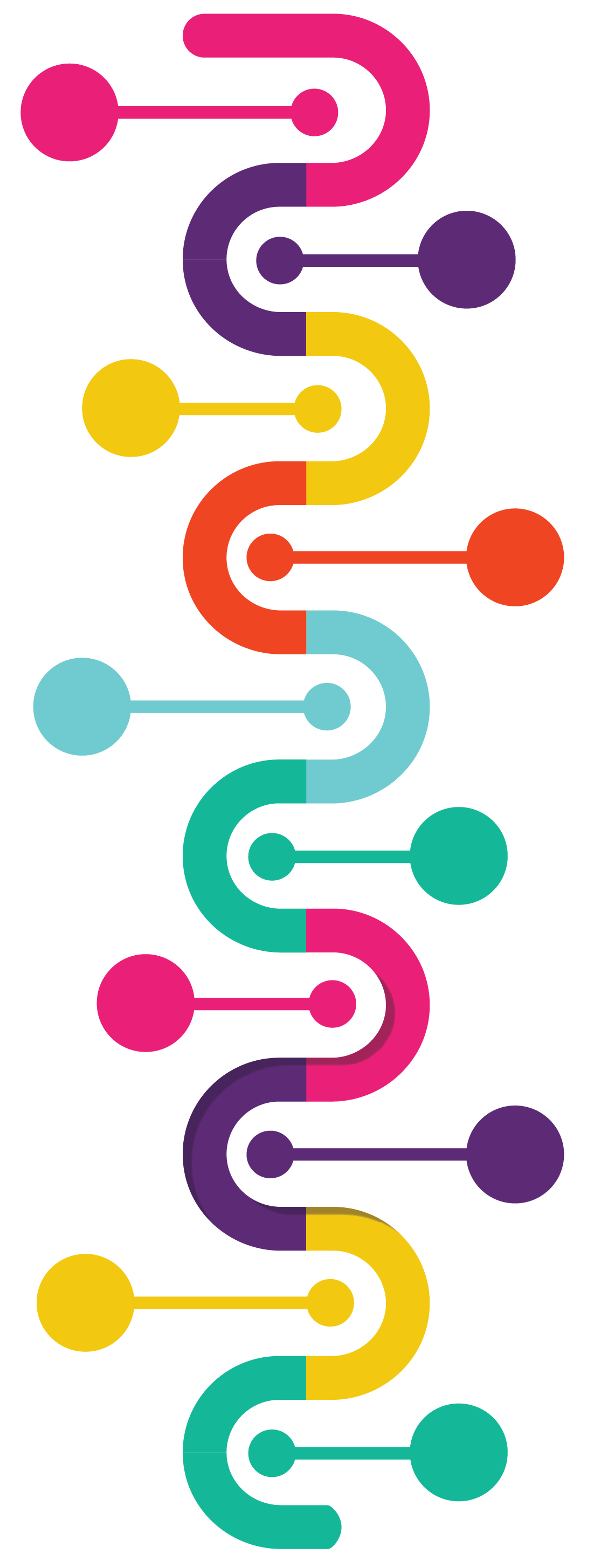 Colorful vertical background with statistics v2